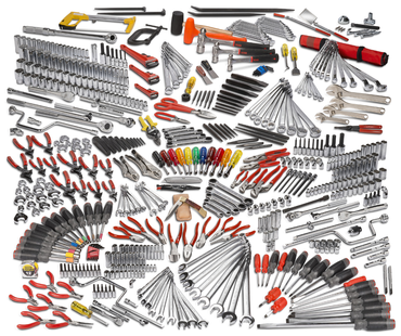 Proto® 558 Piece Metric Master Set With Workstation J444142-6RD - USA Tool & Supply