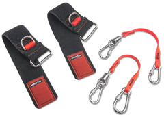 Proto® Tethering D-Ring Wrist Strap System with (2) JWS-DR and (2) JLANWR6LB - USA Tool & Supply