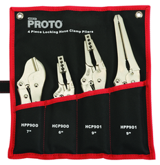 Proto® 4 Piece Locking Hose Clamp Pliers Set - USA Tool & Supply