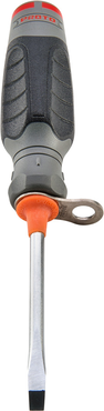 Proto® Tether-Ready Duratek Slotted Keystone Round Bar Screwdriver - 1/4" x 4" - USA Tool & Supply