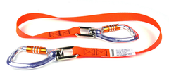 Proto® Web Lanyard With 2 Triple Lock Carabiners - 40 lb. - USA Tool & Supply