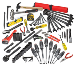 Proto® 67 Piece Railroad Carman's Set with Tool Box - USA Tool & Supply