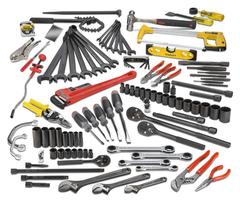 Proto® 107 Piece Railroad Pipe Fitter's Set with Tool Box - USA Tool & Supply