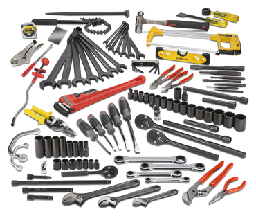 Proto® 107 Piece Railroad Pipe Fitter's Set With Tool Box - USA Tool & Supply