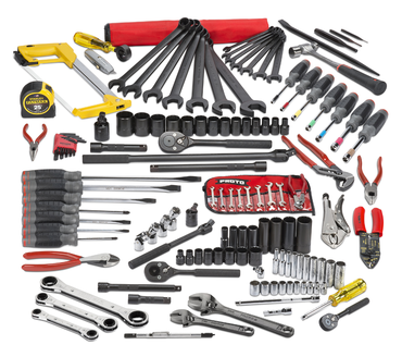 Proto® 141 Piece Railroad Electrician's Set - USA Tool & Supply