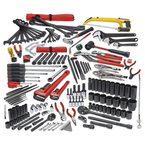 Proto® 172 Piece Railroad Roadway Set With 7 Drawer Roller Cabinet - USA Tool & Supply