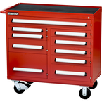 Proto® 460 Series 45" Workstation - 10 Drawer, Red - USA Tool & Supply