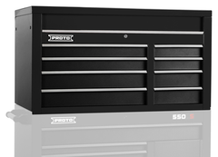 Proto® 550S 50" Top Chest - 8 Drawer, Dual Black - USA Tool & Supply
