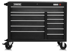 Proto® 550S 50" Workstation - 12 Drawer, Dual Black - USA Tool & Supply