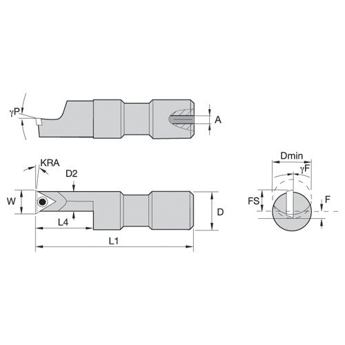 QSOI375750150R WG STEEL BORING BAR - Exact Industrial Supply
