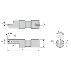SSOI5001000250R WG STEEL BORING BAR STEPPED - Exact Industrial Supply