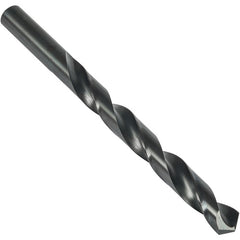 #2 Precision Twist Drill HSS Steam Oxide 118 NAS907A Jobber Drill ANSI Series R18A E-code # R18AN2 - USA Tool & Supply