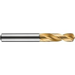 4.1MM 130D PT SHORT SC DRILL-TIN - USA Tool & Supply