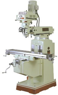 Electronic Variable Speed Vertical Mill - R-8 Spindle - 10 x 50'' Table Size - Box Way - 3HP - 3PH - 440V Motor - USA Tool & Supply