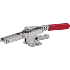 375 lbs Solid Hook Flanged Base Latch Clamp - USA Tool & Supply