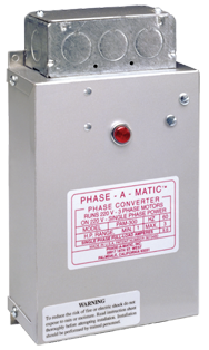 Heavy Duty Static Phase Converter - #PAM-900HD; 4 to 8HP - USA Tool & Supply