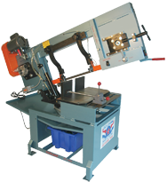 Horizontal Bandsaw-Wet Cutting - #HW1212; 12 x 12'' Capacity; 1HP, 1PH, 110/220V Motor - USA Tool & Supply