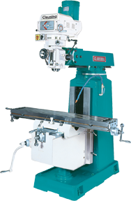 Vertical Mill - R-8 Spindle - 9 x 49'' Table Size - 3HP Motor - USA Tool & Supply