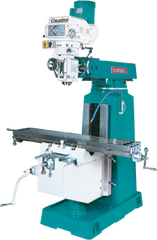 Vertical Mill - ISO40 Spindle - 10 x 54'' Table Size - 5HP Motor - USA Tool & Supply