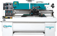 Colchester Geared Head Lathe - #80272 13'' Swing; 40'' Between Centers; 3HP, 220V Motor - USA Tool & Supply