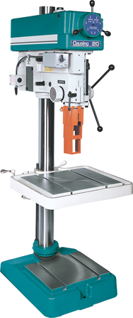 2276 Floor Model Drill Press - 20'' Swing; 1-1/2HP, 3PH, 230V Motor - USA Tool & Supply