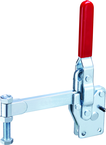 1000 lbs Solid Bar Straight Base Vertical Hold-Down Clamp - USA Tool & Supply