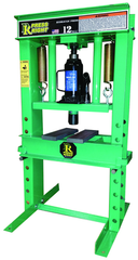 Hydraulic Shop Press - 12 Ton - USA Tool & Supply