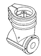 Right Angle Drive Attachment - Model #HR-RT-STD - USA Tool & Supply