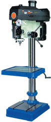 Square Table Floor Model Drill Press - Model Number RF400HSR8 - 16'' Swing; 1-1/2HP, 3PH, 220/440V Motor - USA Tool & Supply