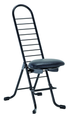 18" - 35" Ergonomic Work Seat -  Swivel Seat - USA Tool & Supply