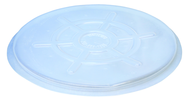 #DC-TP - Clear - Drum Covers - 5 Pack - USA Tool & Supply