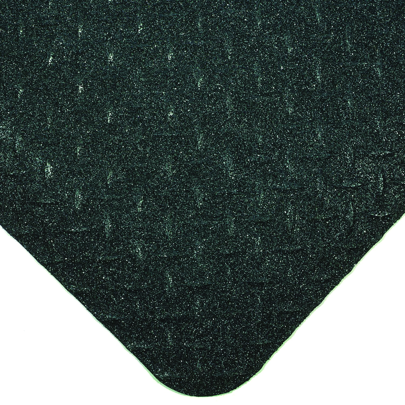 Diamond-Plate w/GritWorks - 15/16" x 3' x 75' Work Mat - USA Tool & Supply