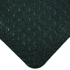 Diamond-Plate w/GritWorks - 9/16" x 3' x 75' Work Mat - USA Tool & Supply