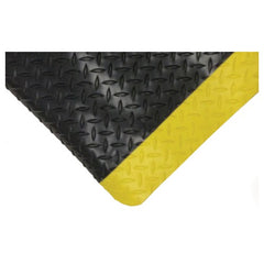 2' × 3' Diamond Anti-Fatigue YLW/BLK - USA Tool & Supply