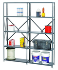 36"W x 24"D 22 GA Shelf, 750 lbs Capacity - USA Tool & Supply