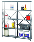 48"W x 18"D 22 GA Shelf, 550 lbs Capacity - USA Tool & Supply