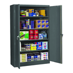 48"W x 24"D x 78"H Storage Cabinet w/400 Lb Capacity per Shelf for Lots of Heavy Duty Storage - Knocked-Down - USA Tool & Supply