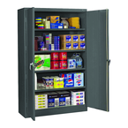 48"W x 24"D x 78"H Storage Cabinet w/400 Lb Capacity per Shelf for Lots of Heavy Duty Storage - Welded Set Up - USA Tool & Supply