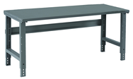 96 x 36 x 33-1/2" - Steel Bench Top Work Bench - USA Tool & Supply