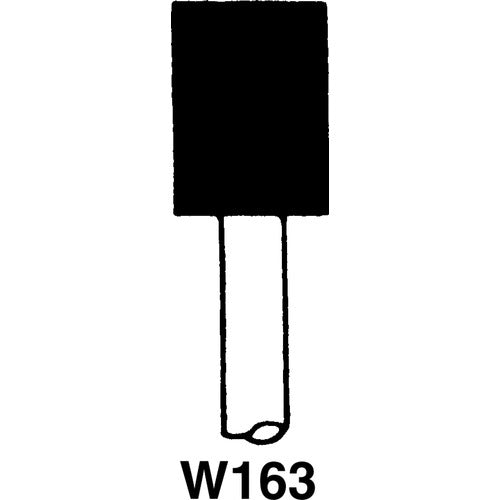 1/8″ × 3/8″ - W145 - Fine Resin Bonded Rubber Mounted Wheel - USA Tool & Supply