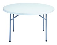 48" Round Blow Molded Folding Table - USA Tool & Supply