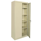 36 x 18 x 72" (Tropic Sand) - Storage Cabinet with Doors - USA Tool & Supply