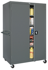 36 x 24 x 78'' (Sand, Gray, Charcoil, or Black (Please specify)) - Transport Storage Cabinet - USA Tool & Supply