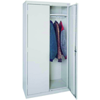 46 x 24 x 72'' (Sand, Gray, Charcoil, or Black (Please specify)) - Combo Wardrobe/Storage Cabinet - USA Tool & Supply