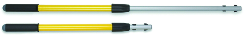 Hygen 48"-72" Quick-Connect Straight Extension Handle - Lightweight aluminum construction - USA Tool & Supply