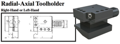 VDI Radial-Axial Toolholder (Right Hand) - Part #: CNC86 36.3020R - USA Tool & Supply