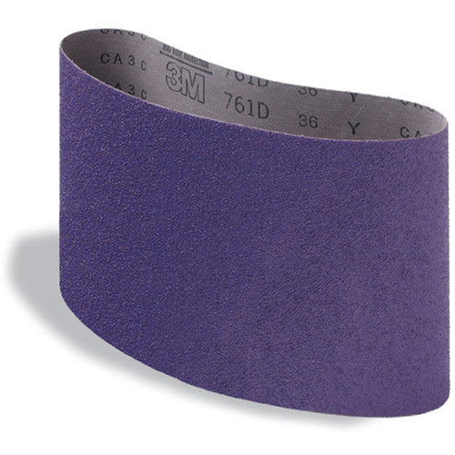 3M Regalite Resin Bond Cloth Belt 04145 7.875″ × 29.5″ 50Y Grit - Exact Industrial Supply