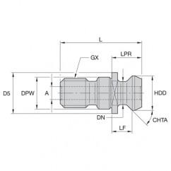 RK50HPCV RETENTION KNOB - USA Tool & Supply