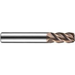 8MMX0.5MM RAD SC 4FL MED EM-TISIN - USA Tool & Supply