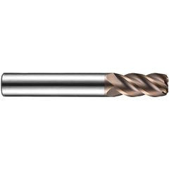 8MMX0.5MM RAD SC 4FL MED EM-TISIN - USA Tool & Supply